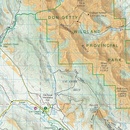 Wandelkaart Highwood / Cataract Creek | Gem Trek Maps