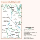 Wandelkaart - Topografische kaart 258 OS Explorer Map Stoke-on-Trent, Newcastle-under-Lyme | Ordnance Survey