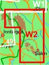 Wandelkaart W2 Fjällkartan Fulufjället - Sälen | Lantmäteriet