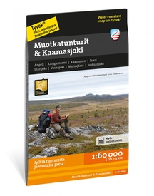 Wandelkaart Fjällkartor 1:50.000 Muotkatunturit & Kaamasjoki | Finland | Calazo