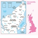 Wandelkaart - Topografische kaart 008 Landranger Stornoway & North Lewis | Ordnance Survey