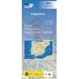 Topografische kaart 366-I Llagostera | CNIG - Instituto Geográfico Nacional