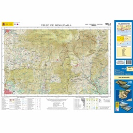 Topografische kaart 1056-I Vélez de Benaudalla | CNIG - Instituto Geográfico Nacional1