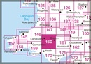 Wandelkaart 160 Landranger Active Brecon Beacons | Ordnance Survey