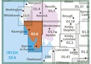 Wandelkaart 6 OS Explorer Map | Active The English Lakes South-Western Area | Ordnance Survey Wandelkaart - Topografische kaart OL06 OS Explorer Map English Lakes - South Western area | Ordnance Survey