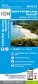 Wandelkaart - Topografische kaart 0515ET St.Pol-de-Léon, Roscoff, Brignogan-Plage, Plouescat, Cléder Bretagne | IGN - Institut Géographique National