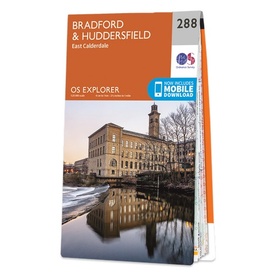 Wandelkaart - Topografische kaart 288 OS Explorer Map Bradford, Huddersfield | Ordnance Survey