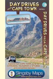 Wegenkaart - landkaart South Africa: Day Drives from Cape Town | Slingsby Maps