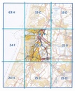 Topografische kaart - Wandelkaart 25A IJmuiden - Haarlem | Kadaster