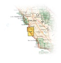 Wandelkaart 814 Topographic Map Guide Big Sur / Ventana Wilderness /CA | National Geographic