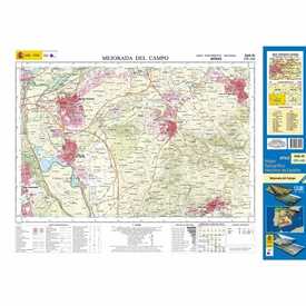 Topografische kaart 560-III Mejorada del Campo | CNIG - Instituto Geográfico Nacional1