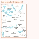 Wandelkaart - Topografische kaart 334 OS Explorer Map East Kilbride, Galston, Darvel | Ordnance Survey