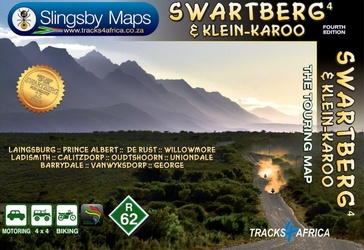 Wegenkaart - landkaart South Africa: Swartberg & Klein-Karoo | Slingsby Maps