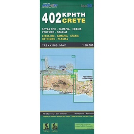 Wandelkaart 402 Crete - Kreta | Road Editions