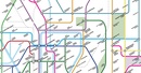 Wandkaart - Stadsplattegrond Utrecht Metrokaart - Metro Transit Map | Victor van Werkhoven