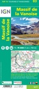 Fietskaart - Wandelkaart 75003 Massif de la Vanoise | IGN - Institut Géographique National