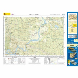 Topografische kaart 623-IV La Bazagona | CNIG - Instituto Geográfico Nacional1