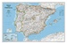 Wandkaart Spain - Spanje & Portugal 83 x 55 cm | National Geographic