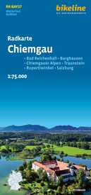 Fietskaart BAY17 Bikeline Radkarte Chiemgau | Esterbauer