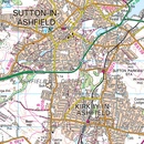 Wandelkaart - Topografische kaart 120 Landranger Mansfield & Worksop, Sherwood Forest | Ordnance Survey