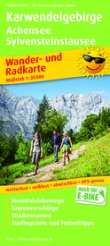 Wandelkaart - Fietskaart 1506 Karwendel Mountains, Achensee, Sylvensteinstausee | Publicpress