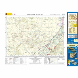 Topografische kaart 353-IV Plasencia de Jalón | CNIG - Instituto Geográfico Nacional1