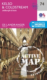 Wandelkaart - Topografische kaart 74 Landranger Active Kelso / Coldstream | Ordnance Survey