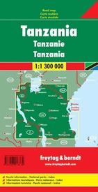 Wegenkaart - landkaart Tanzania | Freytag & Berndt