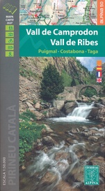 Wandelkaart Vall de Camprodon - Vall de Ribes | Editorial Alpina