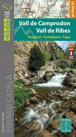 Wandelkaart Vall de Camprodon - Vall de Ribes | Editorial Alpina