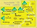 Wandelkaart 2802 Marburg - Murgebiet - Drautal, Maribor, Pomurje, Dravska dolina | Kompass