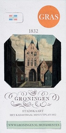 Historische Kaart Stadskaart Groningen - Het kadastraal minuutplan 1832 | GRAS