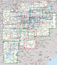 Overzicht Kompass wandelkaarten Dolomieten 1:25.000 - 1:40.000