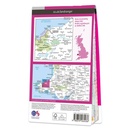 Wandelkaart - Topografische kaart 145 Landranger Cardigan & Mynydd Preseli - Wales | Ordnance Survey
