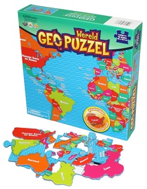 Kinderpuzzel GeoPuzzel Wereld | GEOtoys