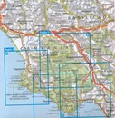 Wandelkaart 6 Carta-guida Cilento, Vallo di Diano e Alburni | Touring Club Italiano