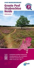 Wandelkaart Wandelregiokaart Groote Peel - Strabrechtse Heide | ANWB Media