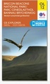 Wandelkaart - Topografische kaart OL12 OS Explorer Map Brecon Beacons NP West | Ordnance Survey