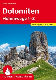 Wandelgids Dolomiten-Höhenwege 1-3 (Dolomieten) | Rother Bergverlag