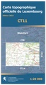 Wandelkaart CT11 CT LUX Steinfort | Topografische dienst Luxemburg