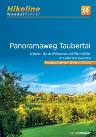 Wandelgids Hikeline Fernwanderweg Panoramaweg Taubertal | Esterbauer