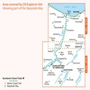 Wandelkaart - Topografische kaart 424 OS Explorer Map Buckie, Keith | Ordnance Survey