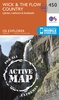 Wandelkaart - Topografische kaart 450 OS Explorer Map | Active Wick / The Flow Country | Ordnance Survey