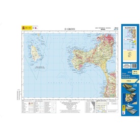 Topografische kaart 184-II O Grove | CNIG - Instituto Geográfico Nacional1