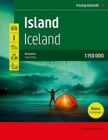 Wegenatlas Island - IJsland | Freytag & Berndt