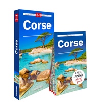 Corse explore gids + atlas + kaart