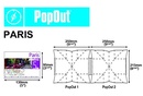 Stadsplattegrond Popout Map Parijs Paris | Compass Maps