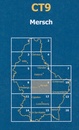 Topografische kaart - Wandelkaart 9 CT LUX Mersch | Topografische dienst Luxemburg