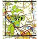 Topografische kaart - Wandelkaart 57F Maarheeze - Weert | Kadaster