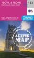 Wandelkaart - Topografische kaart 183 Landranger Active Yeovil / Frome | Ordnance Survey